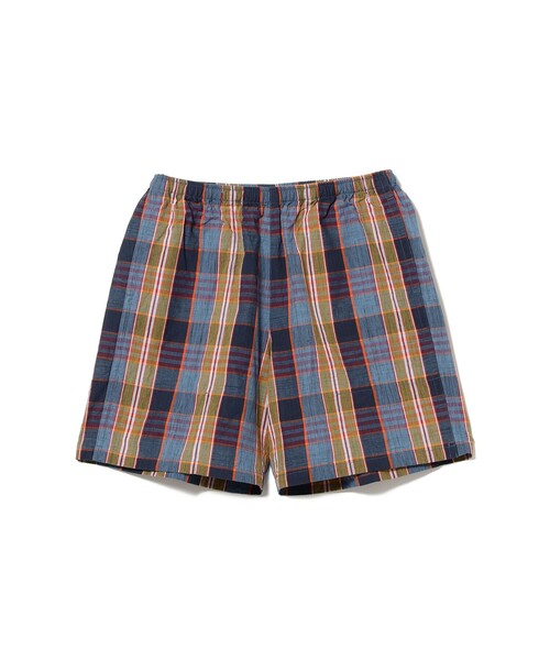 BEAMS PLUS（ビームスプラス）の「GYM Shorts Heavy Madras（その他パンツ・メンズ・レッド/ネイビー・SMALL/MEDIUM/LARGE/X-LARGE）」の17枚目の写真