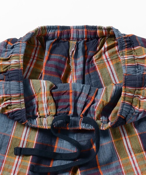 BEAMS PLUS（ビームスプラス）の「GYM Shorts Heavy Madras（その他パンツ・メンズ・レッド/ネイビー・SMALL/MEDIUM/LARGE/X-LARGE）」の18枚目の写真