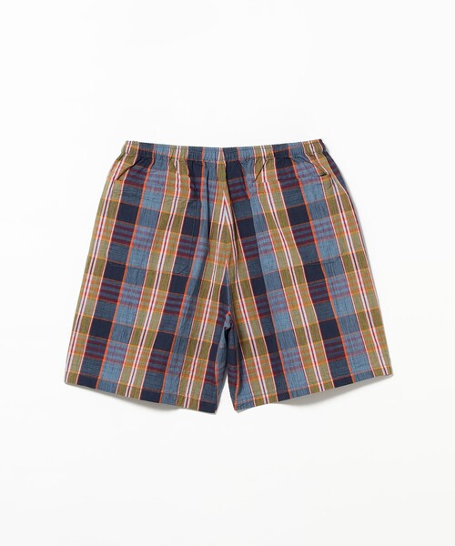 BEAMS PLUS（ビームスプラス）の「GYM Shorts Heavy Madras（その他パンツ・メンズ・レッド/ネイビー・SMALL/MEDIUM/LARGE/X-LARGE）」の20枚目の写真