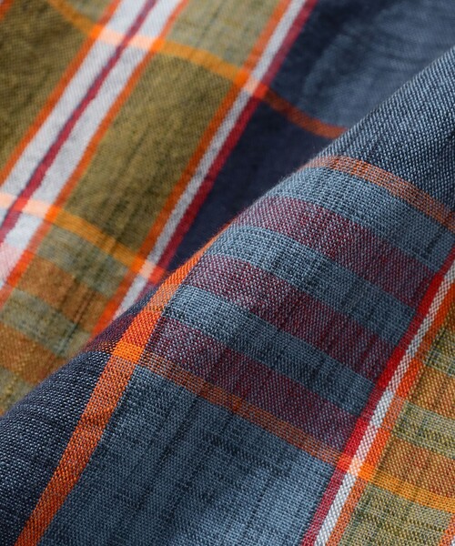 BEAMS PLUS（ビームスプラス）の「GYM Shorts Heavy Madras（その他パンツ・メンズ・レッド/ネイビー・SMALL/MEDIUM/LARGE/X-LARGE）」の21枚目の写真