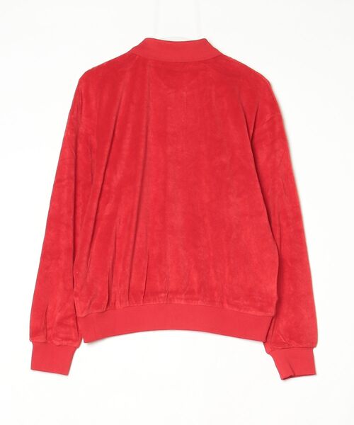 POLO RALPH LAUREN（ポロ ラルフ ローレン）の「テリー ロングスリーブ ポロシャツ（ポロシャツ・レディース・レッド・L/XS/S）」の2枚目の写真