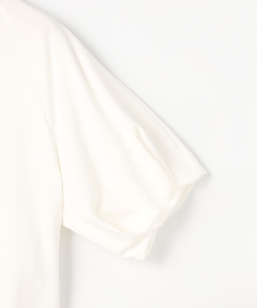 組曲(クミキョク)の「プレーティング天竺 バルーンスリーブカットソー(Tシャツ/カットソー・レディース・ホワイト系/ライトグレー系/ブラック系・2/3)」の22枚目の写真