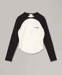 forget-me-nots（フォーゲットミーノッツ）の「CIRCLE CONTRAST LS T-SHIRT 325JTS228JS0203（Tシャツ/カットソー）」