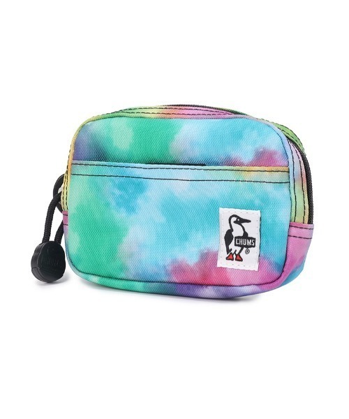 CHUMS（チャムス）の「CHUMS/チャムス ポーチ Recycle Dual Soft Case リサイクルデュアルソフトケース CH60-3987（ポーチ・メンズ・グレー/グレイッシュブルー/ブラック/マルチ/ネイビー/ピンク・FREE）」の6枚目の写真