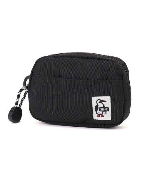 CHUMS（チャムス）の「CHUMS/チャムス ポーチ Recycle Dual Soft Case リサイクルデュアルソフトケース CH60-3987（ポーチ・メンズ・グレー/グレイッシュブルー/ブラック/マルチ/ネイビー/ピンク・FREE）」の2枚目の写真