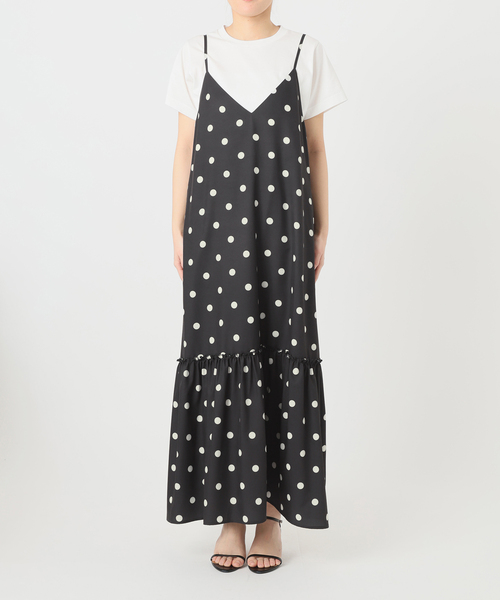 Spick & Span（スピックアンドスパン）の「《一部店舗+WEB限定 / 》ドットティアードキャミソールワンピース（ワンピース・レディース・その他4/マルチ・38/36）」の16枚目の写真