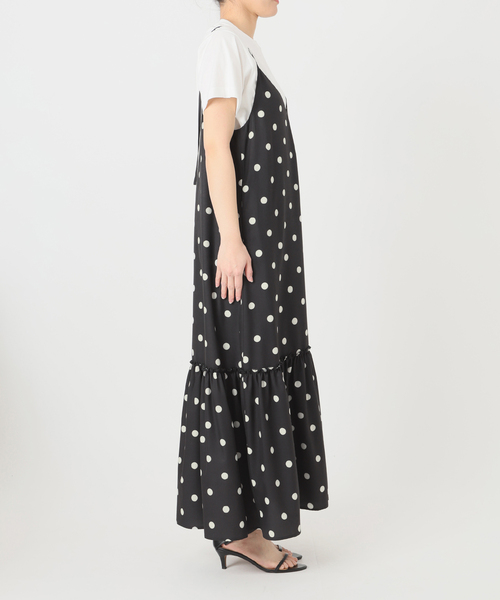 Spick & Span（スピックアンドスパン）の「《一部店舗+WEB限定 / 》ドットティアードキャミソールワンピース（ワンピース・レディース・その他4/マルチ・38/36）」の19枚目の写真