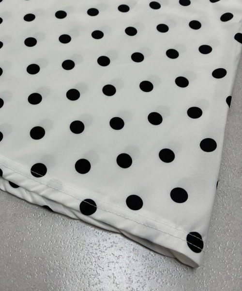 lulufa(ルルファ)の「ドットマーメイドサテンロングスカート(スカート・レディース・ホワイト/ブラック・LARGE/MEDIUM)」の15枚目の写真