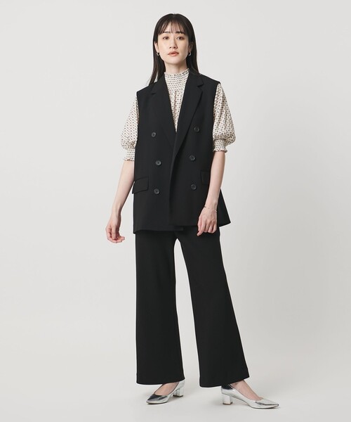 UNITED ARROWS(ユナイテッドアローズ)の「シャーリング ハイネック シャツ ブラウス(シャツ/ブラウス・レディース・ネイビー/オフホワイト/その他7/その他3・FREE)」の11枚目の写真