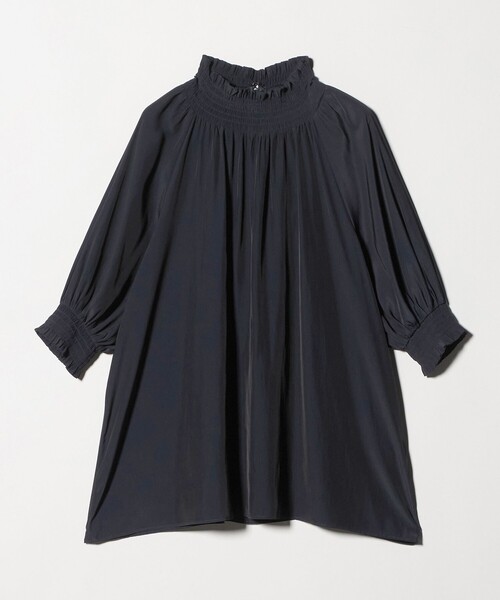 UNITED ARROWS(ユナイテッドアローズ)の「シャーリング ハイネック シャツ ブラウス(シャツ/ブラウス・レディース・ネイビー/オフホワイト/その他7/その他3・FREE)」の16枚目の写真