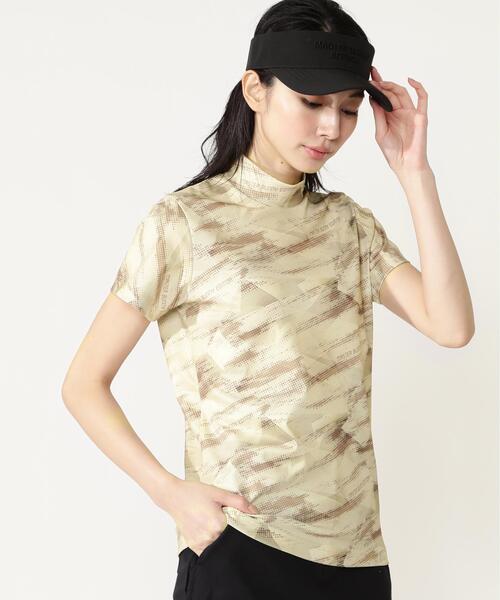 MASTER BUNNY EDITION(マスターバニーエディション)の「【MASTER BUNNY EDITION】メッシュトリコットプリント(Tシャツ/カットソー・レディース・ホワイト/ブラック/ベージュ・SMALL/LARGE/MEDIUM)」の22枚目の写真