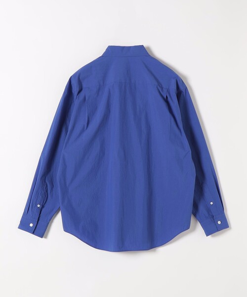 nicholson&nicholson(ニコルソンアンドニコルソン)の「nicholson&nicholson:〈手洗い可能〉レギュラーカラー シャツ(シャツ/ブラウス・レディース・ブルー/ホワイト・ONE SIZE)」の3枚目の写真
