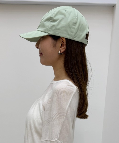 moz(モズ)の「【MOZ】ツイルベースボールキャップ 381-020A(キャップ・レディース・アイボリー/ミント・FREE)」の11枚目の写真