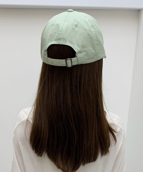 moz(モズ)の「【MOZ】ツイルベースボールキャップ 381-020A(キャップ・レディース・アイボリー/ミント・FREE)」の12枚目の写真