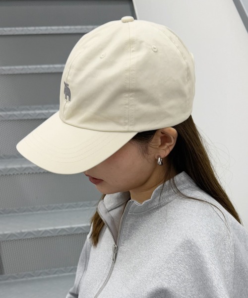 moz(モズ)の「【MOZ】ツイルベースボールキャップ 381-020A(キャップ・レディース・アイボリー/ミント・FREE)」の16枚目の写真