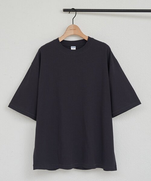 DISCOAT(ディスコート)の「【Enlude】汗染み防止ユーティリティTシャツ《ユニセックス》(Tシャツ/カットソー・レディース・ライトベージュ/チャコールグレー/オフホワイト/カーキ・SMALL/LARGE/MEDIUM)」の8枚目の写真