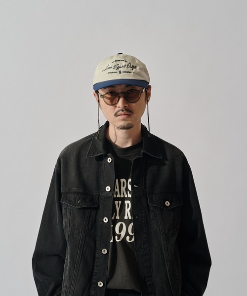 Lui's（ルイス）の「【CPH】6panel cap two-tone（キャップ・メンズ・ブラウン/ネイビー・FREE）」の6枚目の写真