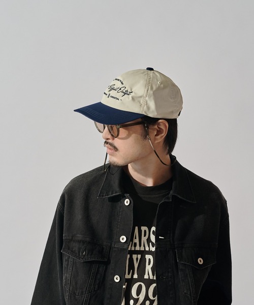 Lui's（ルイス）の「【CPH】6panel cap two-tone（キャップ・メンズ・ブラウン/ネイビー・FREE）」の7枚目の写真