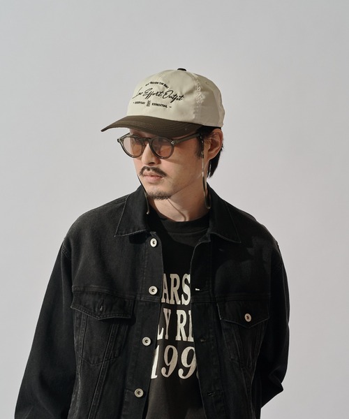 Lui's（ルイス）の「【CPH】6panel cap two-tone（キャップ・メンズ・ブラウン/ネイビー・FREE）」の5枚目の写真