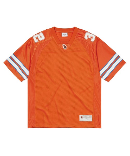 thisisneverthat(ディスイズネバーザット)の「Football Jersey(Tシャツ/カットソー・メンズ・ブラック/オレンジ・L/M/S/XL)」の2枚目の写真