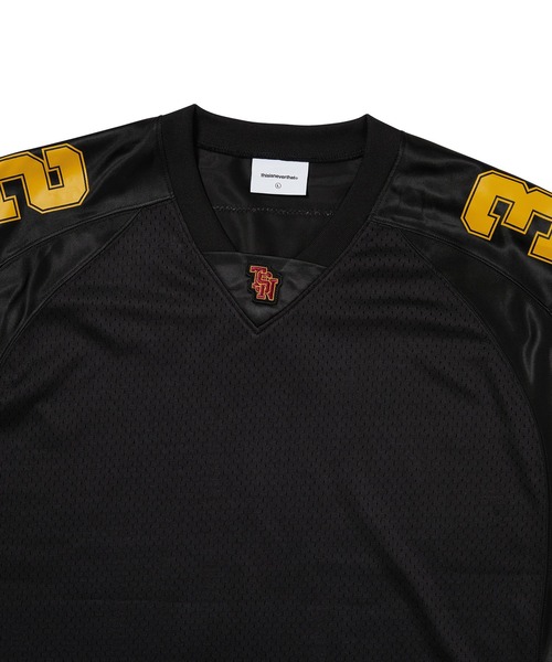 thisisneverthat(ディスイズネバーザット)の「Football Jersey(Tシャツ/カットソー・メンズ・ブラック/オレンジ・L/M/S/XL)」の8枚目の写真