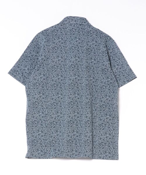 TOKYO SHIRTS（トウキョウシャツ）の「フラワープリント ポロシャツ（ポロシャツ・メンズ・ネイビー・LL/L/M/XL）」の2枚目の写真