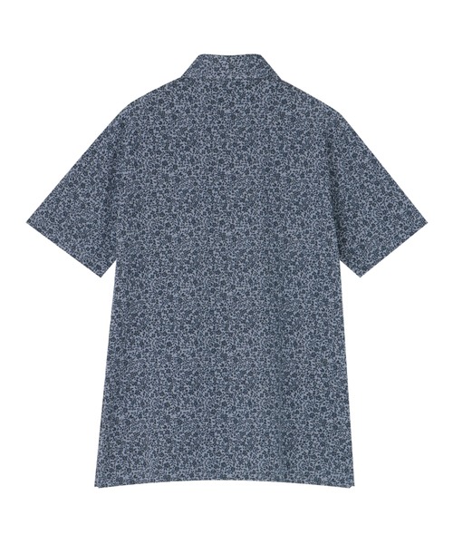 TOKYO SHIRTS（トウキョウシャツ）の「フラワープリント ポロシャツ（ポロシャツ・メンズ・ネイビー・LL/L/M/XL）」の7枚目の写真