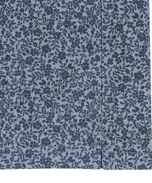 TOKYO SHIRTS（トウキョウシャツ）の「フラワープリント ポロシャツ（ポロシャツ・メンズ・ネイビー・LL/L/M/XL）」の4枚目の写真