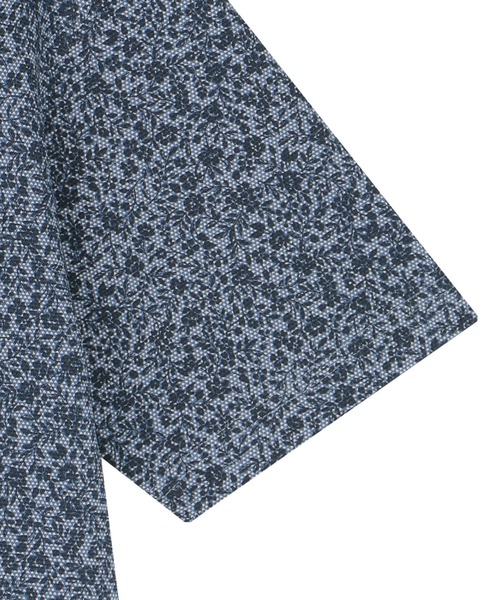 TOKYO SHIRTS（トウキョウシャツ）の「フラワープリント ポロシャツ（ポロシャツ・メンズ・ネイビー・LL/L/M/XL）」の5枚目の写真