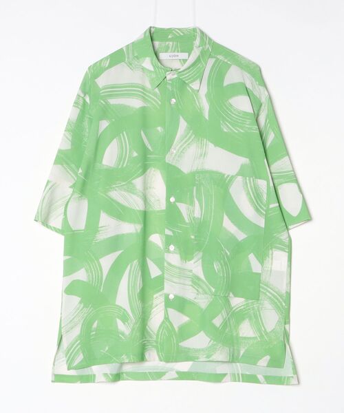 UJOH(ウジョー)の「【UJOH HOMME/ウジョー】Big Cuffs Shirt(シャツ/ブラウス・メンズ・グリーン・5)」の1枚目の写真