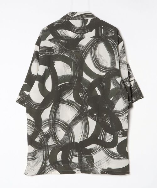 UJOH(ウジョー)の「【UJOH HOMME/ウジョー】Big Cuffs Shirt(シャツ/ブラウス・メンズ・グリーン/ブラック・5/4)」の3枚目の写真