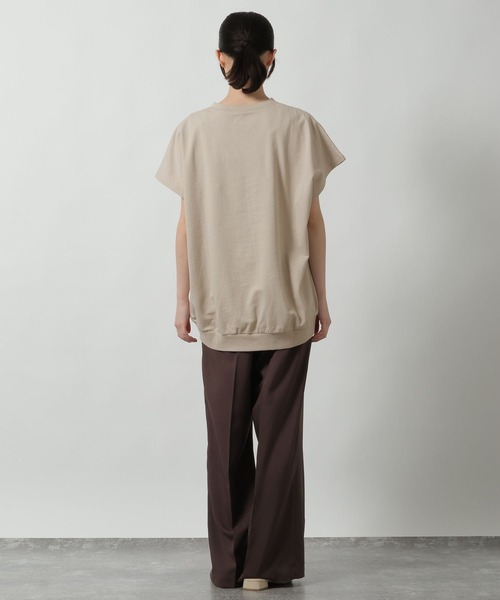 LAKOLE(ラコレ)の「インレイキーネックプルオーバー / 669195(Tシャツ/カットソー・レディース・グレー/サンドグレー/レッド・FREE)」の21枚目の写真