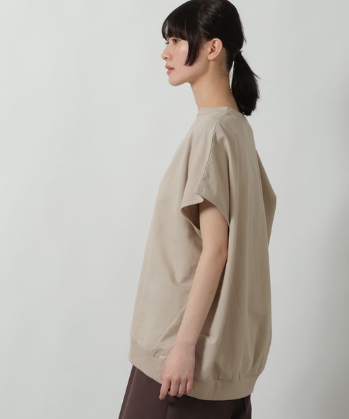 LAKOLE(ラコレ)の「インレイキーネックプルオーバー / 669195(Tシャツ/カットソー・レディース・グレー/サンドグレー/レッド・FREE)」の22枚目の写真