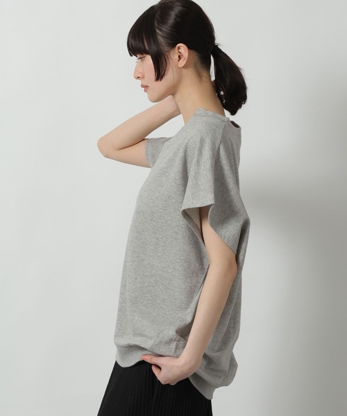 LAKOLE(ラコレ)の「インレイキーネックプルオーバー / 669195(Tシャツ/カットソー・レディース・グレー/サンドグレー/レッド・FREE)」の17枚目の写真
