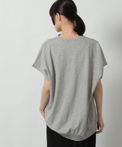 LAKOLE(ラコレ)の「インレイキーネックプルオーバー / 669195(Tシャツ/カットソー・レディース・グレー/サンドグレー/レッド・FREE)」の18枚目の写真