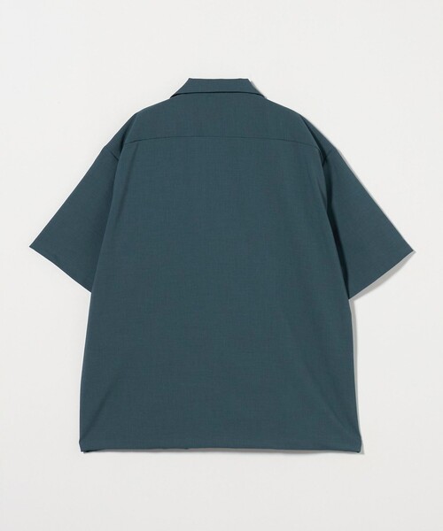 A DAY IN THE LIFE UNITED ARROWS(アデイインザライフユナイテッドアローズ)の「ウールライク トロピカル オープンカラーシャツ-吸水速乾-<A DAY IN THE LIFE>(シャツ/ブラウス・メンズ・ライトピンク/ターコイズブルー系/ブラック・S/M/L)」の4枚目の写真
