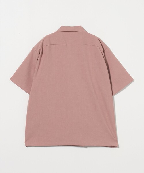 A DAY IN THE LIFE UNITED ARROWS(アデイインザライフユナイテッドアローズ)の「ウールライク トロピカル オープンカラーシャツ-吸水速乾-<A DAY IN THE LIFE>(シャツ/ブラウス・メンズ・ライトピンク/ターコイズブルー系/ブラック・S/M/L)」の12枚目の写真
