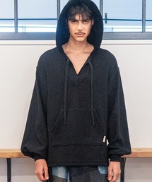 masterkey（マスターキー）の「mpa4098- METRO-HOODIE ロングニットパーカー(MK27A-C-20)（パーカー）」