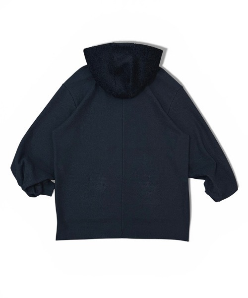 masterkey（マスターキー）の「mpa4098- METRO-HOODIE ロングニットパーカー(MK27A-C-20)（パーカー・メンズ・キャメル/グレー/ブラック・FREE）」の18枚目の写真