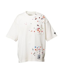 Maison MIHARA YASUHIRO（メゾンミハラヤスヒロ）の「【MIHARAYASUHIRO/ミハラヤスヒロ】Kids Sticker Printed T-shirt / KIDS STICKER TEE（Tシャツ/カットソー）」