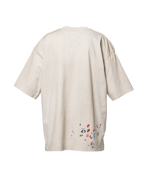 Maison MIHARA YASUHIRO(メゾンミハラヤスヒロ)の「【MIHARAYASUHIRO/ミハラヤスヒロ】Kids Sticker Printed T-shirt / KIDS STICKER TEE(Tシャツ/カットソー・メンズ・ホワイト/ブラック/グレー・48/46/44)」の6枚目の写真