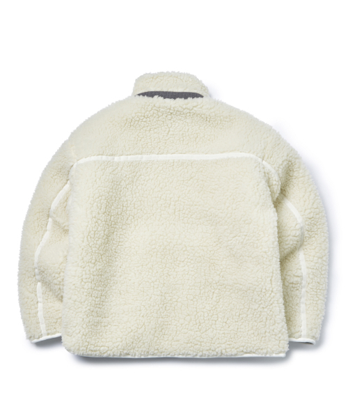 GARMENTS FAB(ガーメンツファブ)の「Flower Crochet Sherpa Jacket (CREAM)(その他アウター・レディース・その他・M/LARGE)」の4枚目の写真