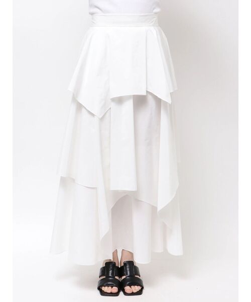 ELENDEEK(エレンディーク)の「RANDOM TIERED SK(スカート・レディース・グレー/オフホワイト・2/1)」の20枚目の写真