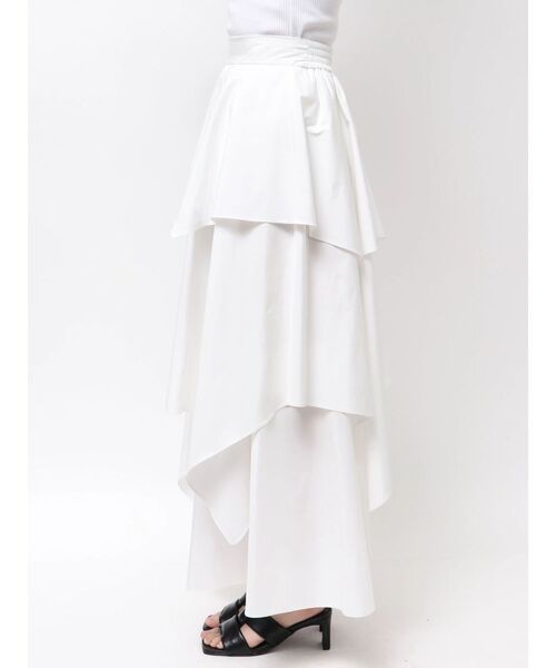 ELENDEEK(エレンディーク)の「RANDOM TIERED SK(スカート・レディース・グレー/オフホワイト・2/1)」の21枚目の写真