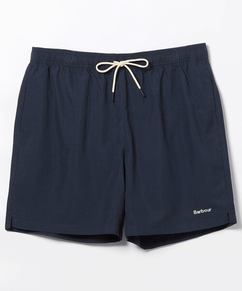 Barbour(バブアー)の「Barbour/バブアー Staple Logo 7' Swim Shorts/ステープル ロゴ 7インチ スイムショーツ(その他パンツ・メンズ・ネイビー/ブラック/ブルーグリーン・SMALL/MEDIUM/LARGE)」の2枚目の写真