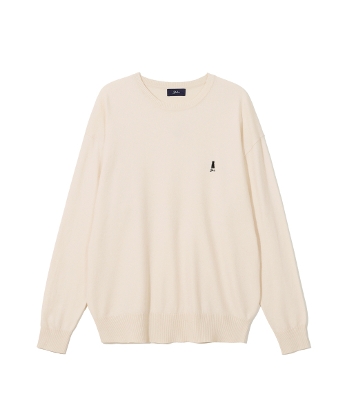 YALE(イェール)の「ヘリテージダンミニマルニットアイボリー(ニット/セーター・レディース・その他・LARGE/X-LARGE/XX-LARGE/WS/SMALL/MEDIUM)」の2枚目の写真