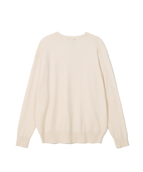 YALE(イェール)の「ヘリテージダンミニマルニットアイボリー(ニット/セーター・レディース・その他・LARGE/X-LARGE/XX-LARGE/WS/SMALL/MEDIUM)」の3枚目の写真