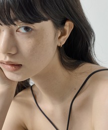 【ORLEAN】ミニフープ シンプルピアス 太さ1.6mm 316L