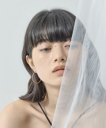 【ORLEAN】ミニフープ シンプルピアス 太さ1.6mm 316L