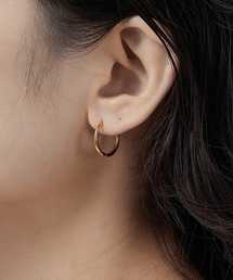 【ORLEAN】ミニフープ シンプルピアス 太さ1.6mm 316L